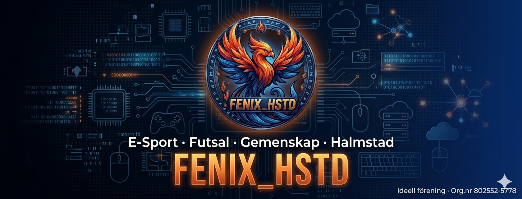Fenix_hstd — E-Sport, Futsal, Gemenskap, Halmstad